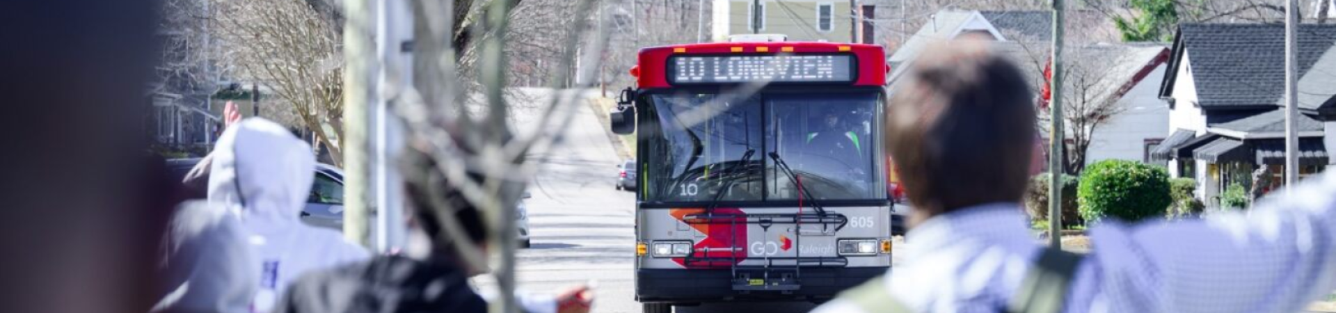 Number 10 GoRaleigh Bus