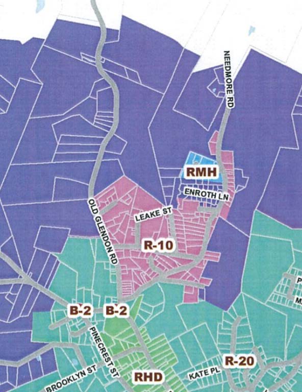 Needmore Community Map